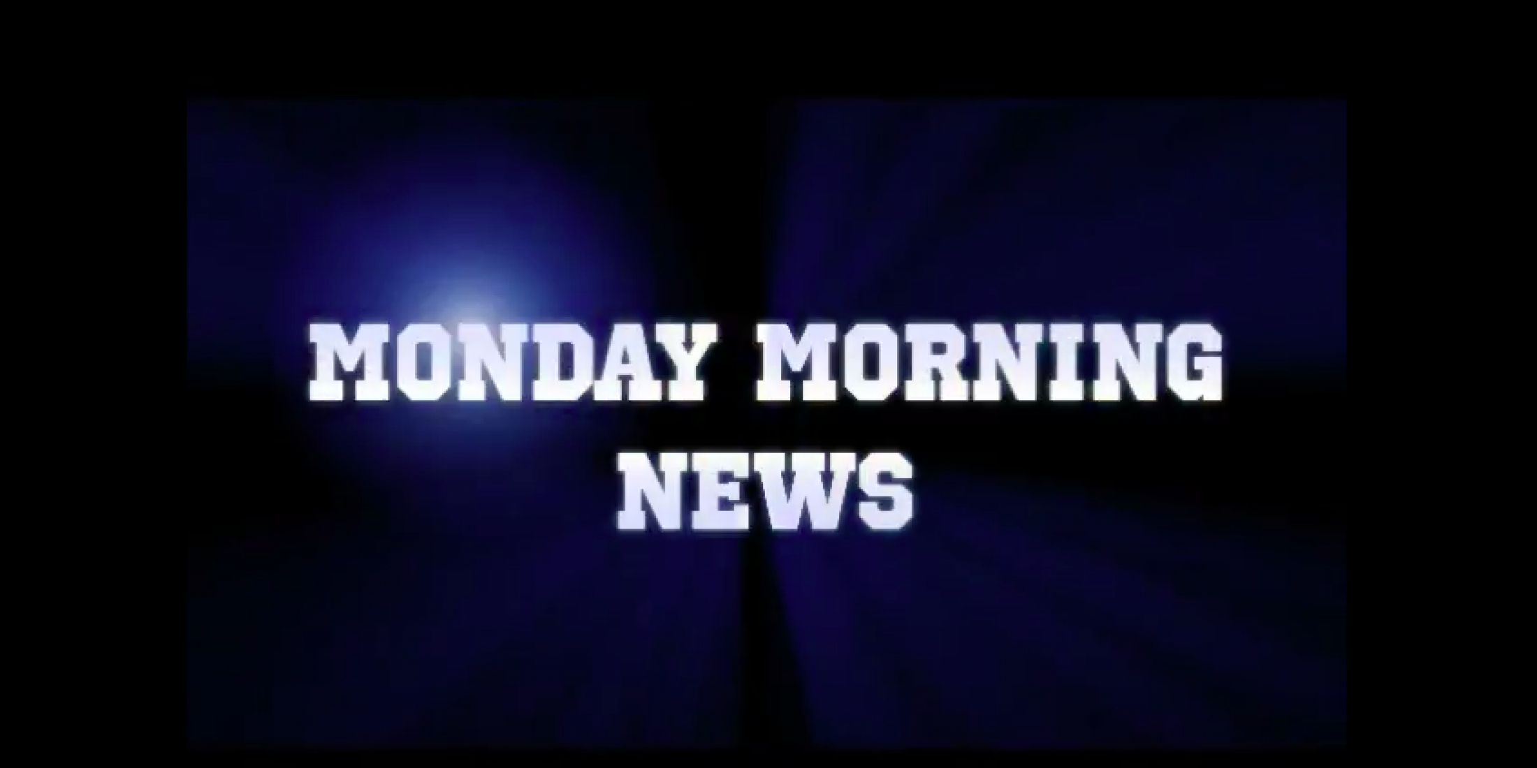 Monday Morning News – NMAA